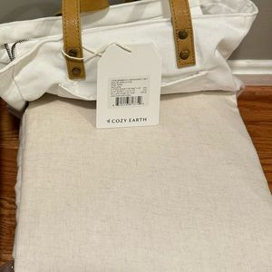 NWT Cozy Earth luxury king size linen bamboo sheets